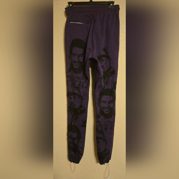 Asaali Sweatpants Color Purple/Black Size XS - Picture 2 of 9
